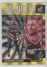 2022 Panini Donruss Complete Players Holo Yellow Laser 16/25 Damian Lillard 08r6