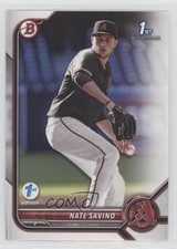 2022 Bowman Draft 1st Edition Nate Savino #BD-163 r0j