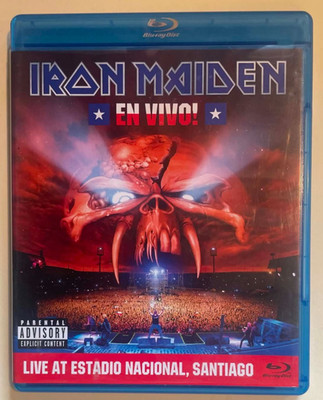 Iron Maiden En Vivo Live At Estadio Nacionla, Santiago Blu-ray Concert F2521