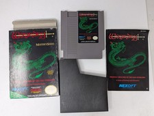 Nintendo NES Wizardry: Proving Grounds of the Mad Overlord CIB Box Cart Manual