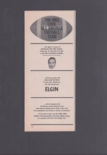 1963 Print Ad NBC Televsion Look All America Football Team Bob Hope Special