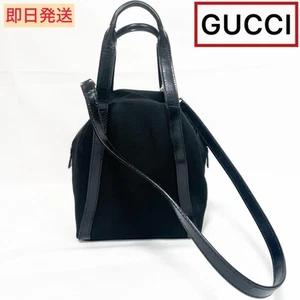 Sac à main bandoulière GUCCI 2 voies noir #PG4QIY