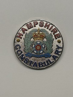 Hampshire Police Constabulary Challenge Coin UK 44mm