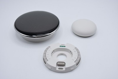 Google Nest Learning Thermostat 4th Gen w/ Sensor Silver Smart Thermostat