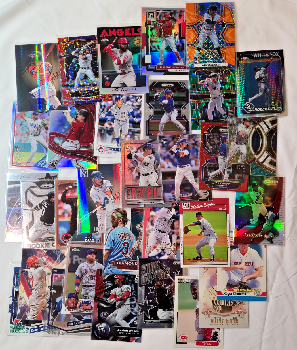 Mega (320+) Sports Card PSA Auto Patch Prizm Refractor Lot #8 inc. Happ RC Auto! view 17