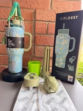 Rare Coldest 36oz ALMOND BLOSSOM ,V8 LIDS and Handle Unique one of a kind