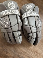 Maverik M6 Lacrosse Gloves - White  Small