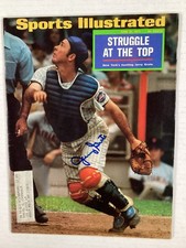 Jerry Grote Signed Sports Illustrated 6/21/71 New York Mets Autograph TPG