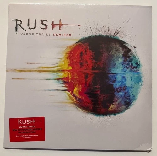 SEALED! Rush – Vapor Trails Remixed 2013 Pressing 2x Vinyl BRAND NEW!