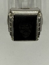 Sammlungsauflösung Weltkrieg Fingerring Totenkopf Siegelring Militaria