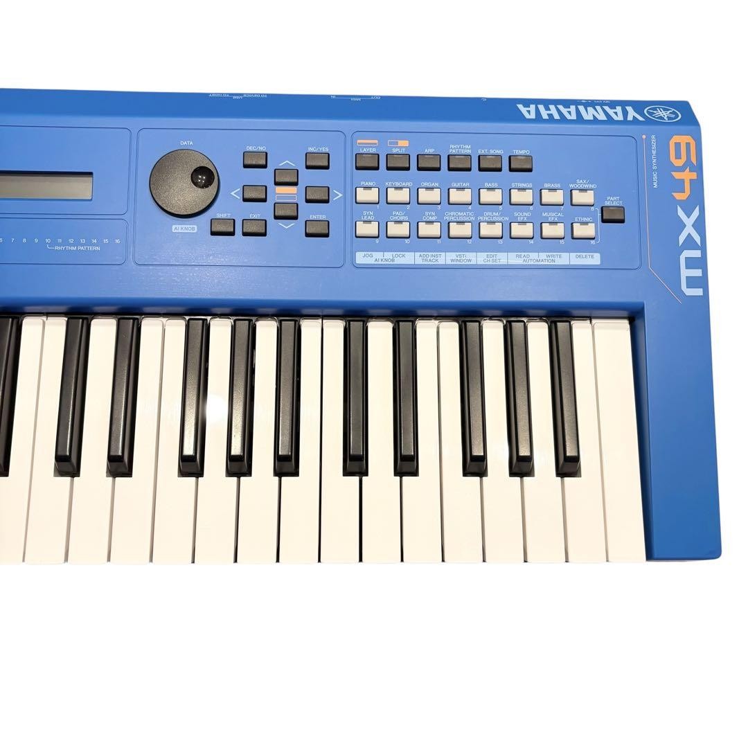YAMAHA MX49 限定色　BU ブルー Yamaha Mx49 Limited Color Bu Blue | eBay