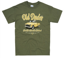 Classic 55 Chevy Pickup t shirt retro Old Dudes Brand S-5XL 25 colours