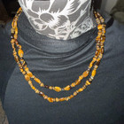 Vintage Double Stranded Tiger's Eye Necklace and Earring Lot. See VIDEO — photo 2