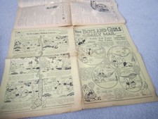 The Daily Mail newspaper April 1933 ,boys and girls comic