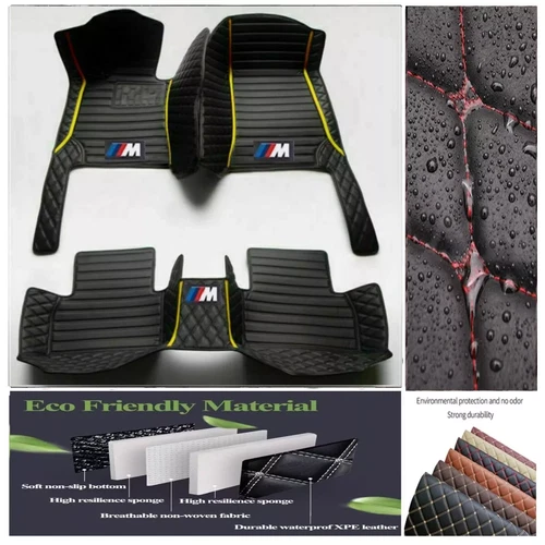 Fit for BMW All Models Car Floor Mats Waterproof Carpets All-weather Custom Mats - Imagen 39 de 47