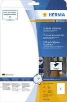 Herma 9500 Etiketten A4 Outdoor Klebefolie Weiß 210X297 Mm Folie Matt 10 St.