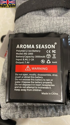 Aroma Season S/M Electric Heated Gloves 3Ah Rechargeable 3 Heat Levels (E579) - Picture 10 of 14