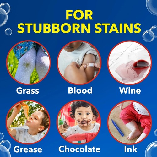 Oxiclean Max Force Wäsche Fleckenentferner Gel Stick, 6,2 flüssige Unzen - Bild 3 von 6