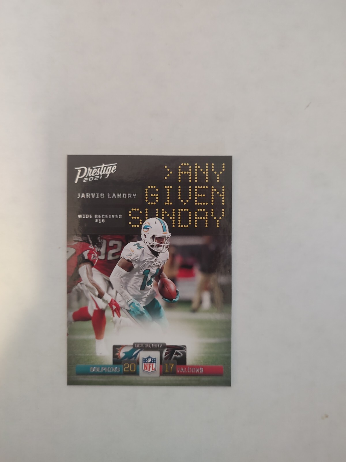 2021 Panini Prestige - Any Given Sunday #AGS-JL Jarvis Landry (PWE)