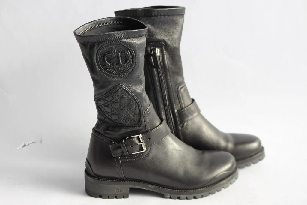 Christian DIOR bottines femme noir Stretch Low Boot T35,5 (31820)