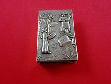 Hans Jensen Denmark Silverplate Napkin Holder w/ Musicians (#4803)