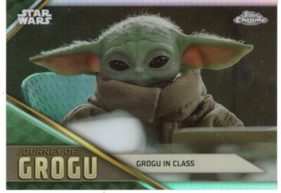 Star Wars Chrome 2023 Journey Of Grogu Chase Karte JG-11 Grogu in Class