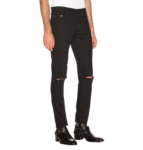 【SAINT LAURENT PARIS】スキニーデニム D20 M/ST-MW $920 Saint Laurent D20 M/ST-MW Men's Skinny Fit Raw Denim Jeans