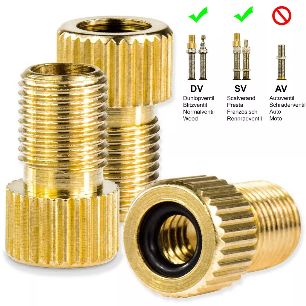 Schwalbe - Adaptateur de valve DV/SV vers AV