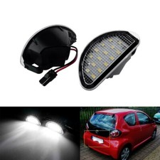 2X LED Kennzeichenleuchte Für Toyota Aygo MK I 2005-2014 Kennzeichenbeleuchtung