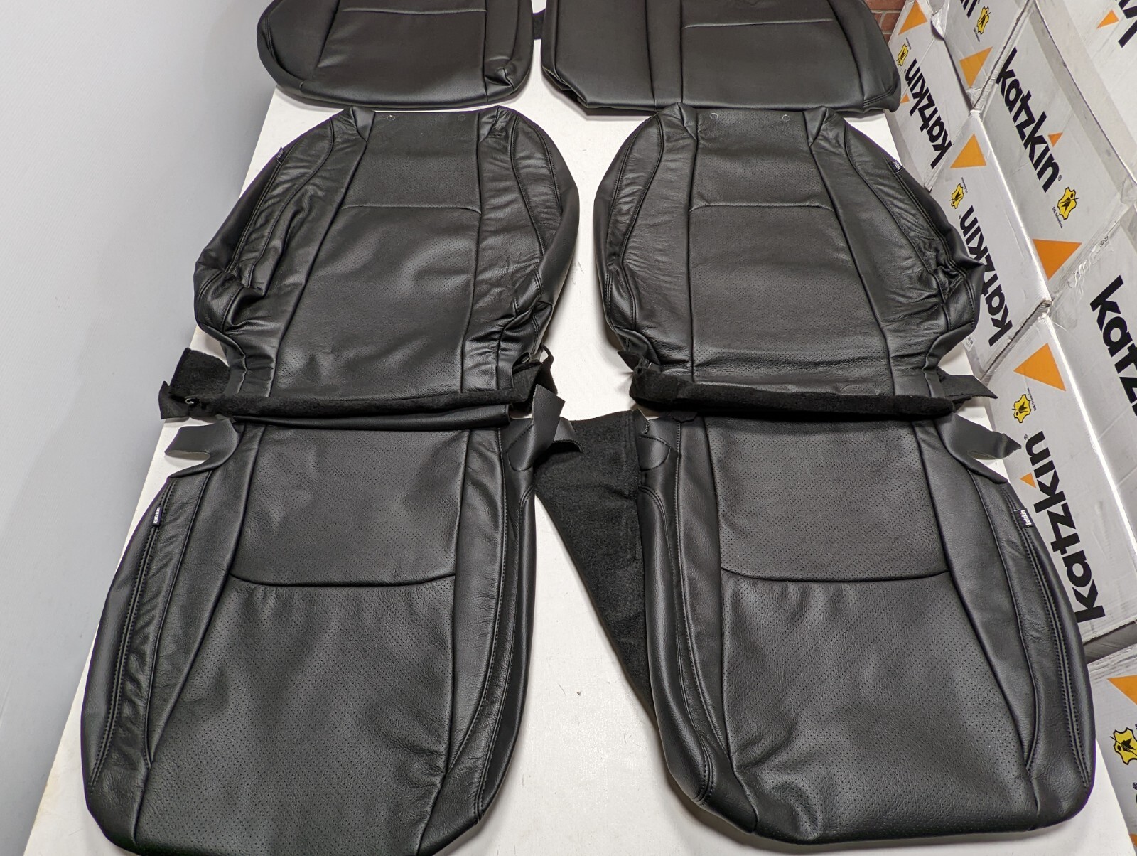 For Honda HRV 20192022 EX Sport Black Interior Leather Seat Covers pt13 eBay