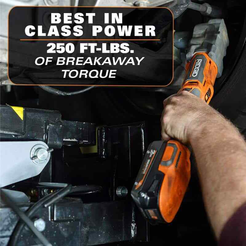 RIDGID R8721B 18V Subcompact 1/2 In. Right Angle Impact RIDGID R8721B 18V Subcompact 1/2 In. Right Angle Impact