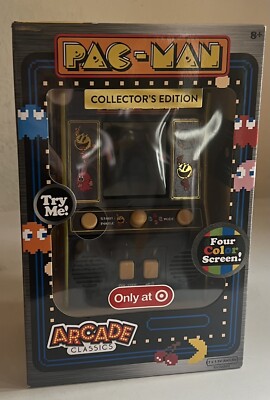 Mini Arcade Classics ''PAC-MAN COLLECTOR'S EDITION'' Target Exclusive by Basic Fun