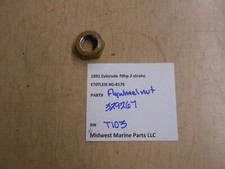 329267 OMC Johnson EVINRUDE Nut Genuine Factory Part 0329267 for リーガル✴︎株主優待