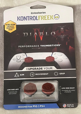 Diablo 4 Kontrol Freek Performance Thumbsticks for PS4/PS5 2 Low-Rise