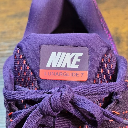 Nike LunarGlide 7 Womens Shoes Size 8.5 Purple - Picture 10 of 12
