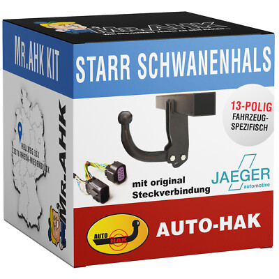 AutoHak Anhängerkupplung starr für Ford Focus III Turnier 11-18 mit 13pol spez.