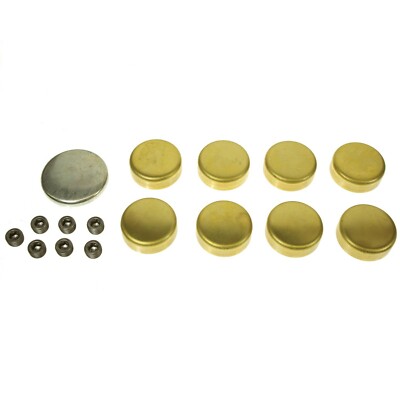 Big Block Chevrolet BRASS Engine Block Expansion Plug Kit Melling MPE ...