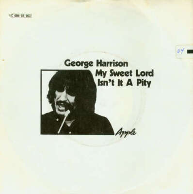 George Harrison My Sweet Lord / Isn't It A 7'' Single Vinyl Schallplatte 75336
