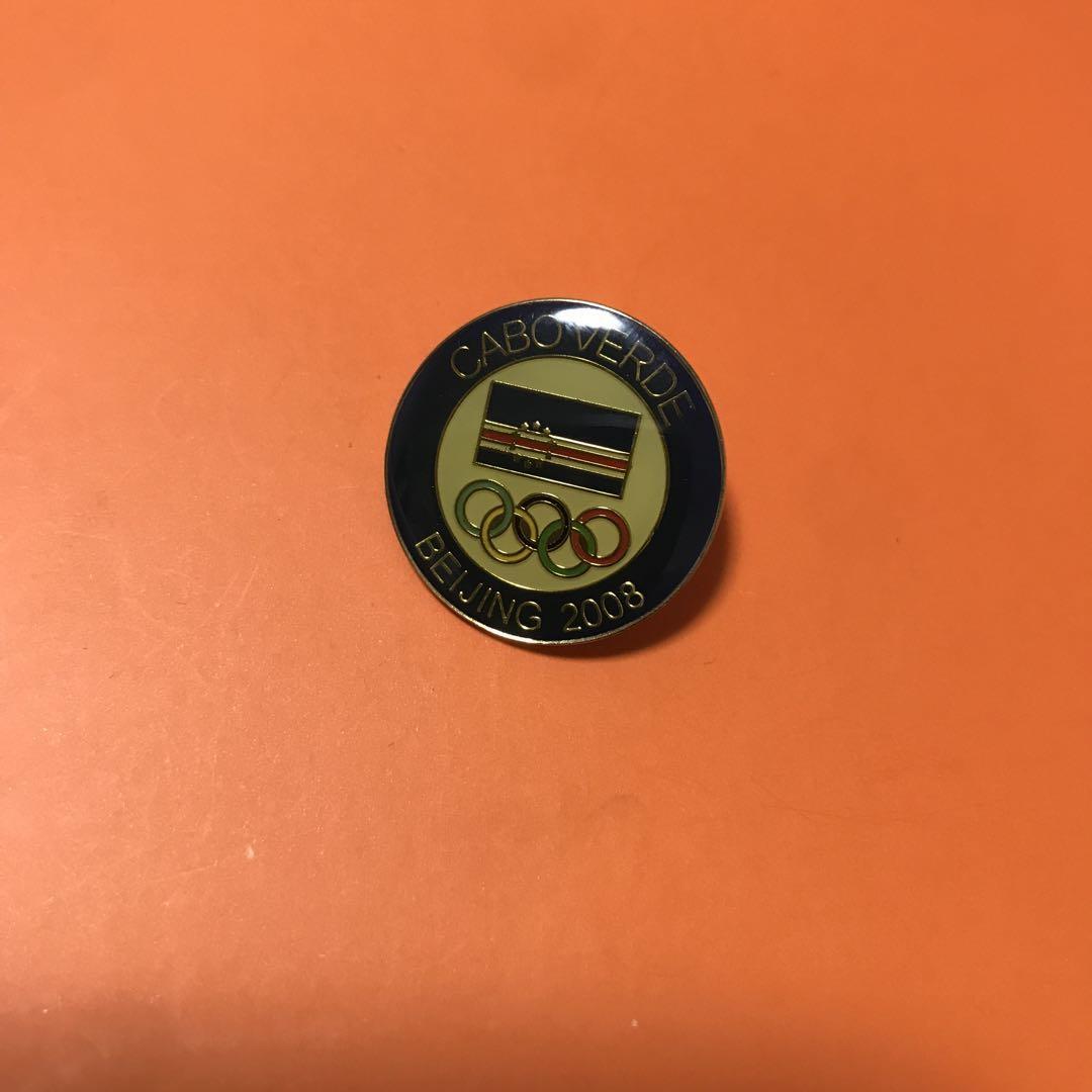 Olympic Pin Badge Cape Verde Republic Pins