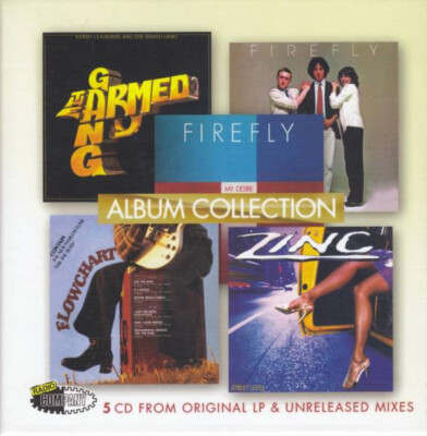 5x CD Box / Flowchart  / Zinc / Firefly  / Kenny Claiborne And The Armed Gang  