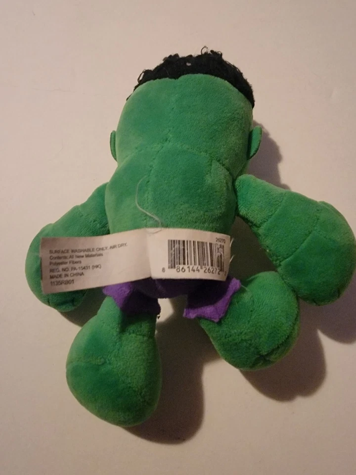Marvel El Increíble HULK 8" Peluche Verde Superhéroe Aventuras Foto 2 de 4