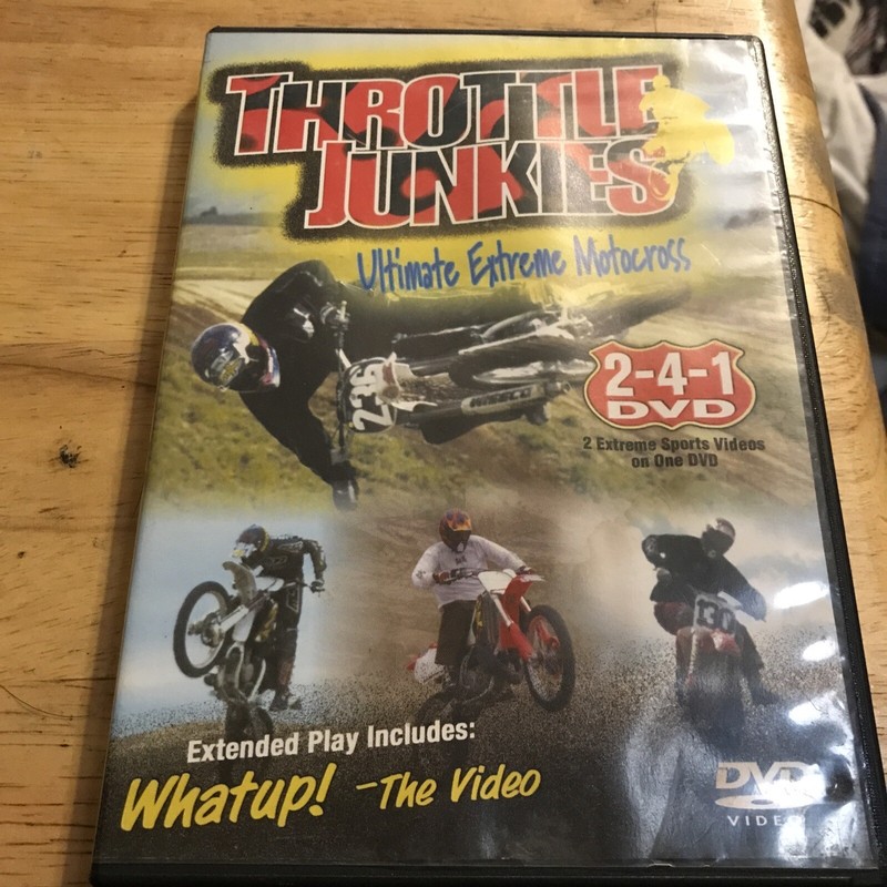 Throttle Junkies (DVD, 2006) Ultimate Extreme Motocross