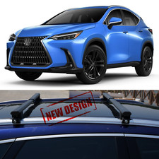 NEW For Lexus NX LX RX RLX  2015-2024 Roof Racks Cross, Cargo Bars Telescopic