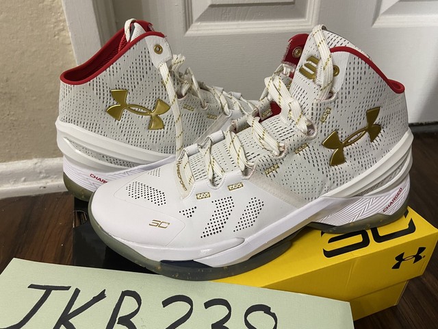 curry 2 white and gold