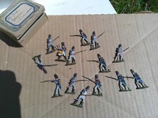 Napoleonic French infantry Grenadier Guards lot, Lead flats, well painted, FF