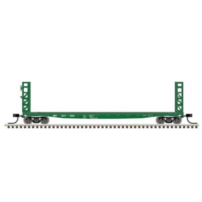 Atlas ~ N GSI-GSC 48' Bulkhead Flatcar ~ Burlington Northern #621066 ~ 50005790
