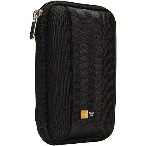 Case Logic QHDC-101 EVA Hard Drive Case - Black 3.75 x 1.6 x 5.75 in
