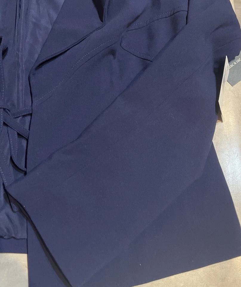 Mac & Jac женщин Blazer куртка темно-синий размер XL новый с Ярлыками $129 Рекомендуемая розничная цена производителя - Изображение 2 из 4