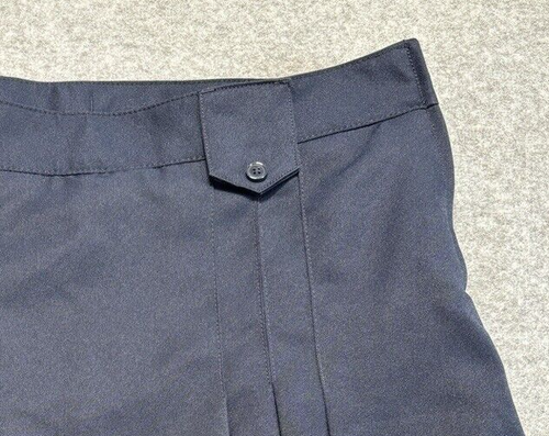 French Toast Girl Uniform Skirt Size 18Youth Navy Polyester Side Zip Zipper - Picture 2 of 9