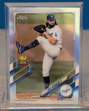 2021 Topps Chrome - Refractor #183 Tony Gonsolin Los Angeles Dodgers